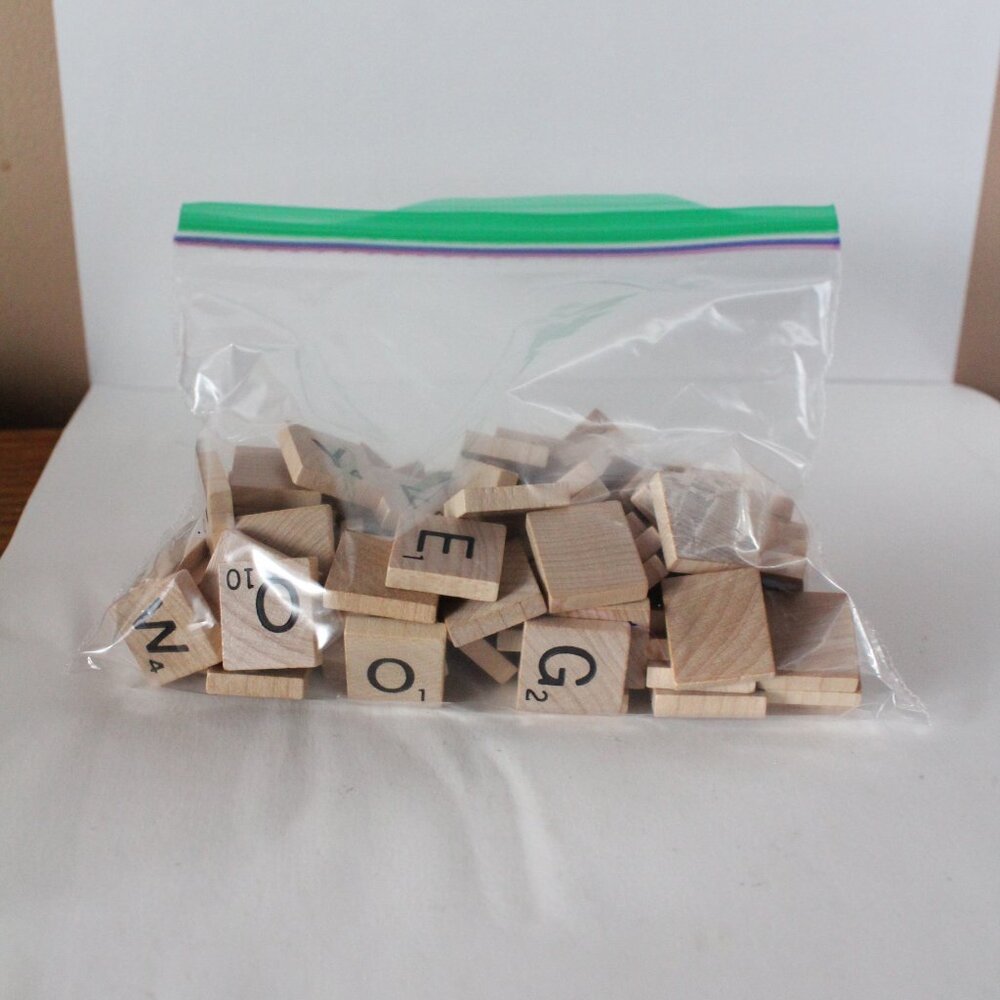 Scrabble Tiles Newer Set Complete